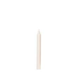 Svíčka kulatá krátká 2,1 cm - slonová kost